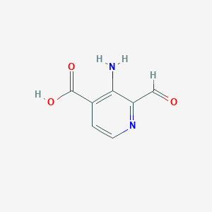 3-Amino-2-formylisonicotinic acid