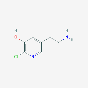 5-(2-Aminoethyl)-2-chloropyridin-3-OL