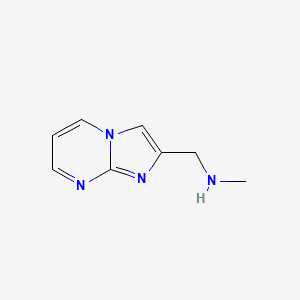 (Imidazo[1,2-A]pyrimidin-2-ylmethyl)(methyl)amine