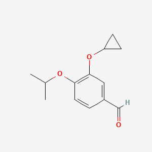 3-Cyclopropoxy-4-isopropoxybenzaldehyde