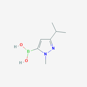 1-Methyl-3-isopropyl-1H-pyrazole-5-boronic acid