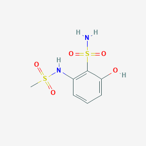 2-Hydroxy-6-(methylsulfonamido)benzenesulfonamide