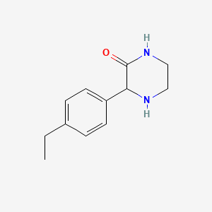 3-(4-Ethyl-phenyl)-piperazin-2-one