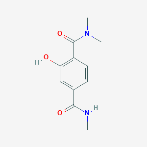 molecular formula C11H14N2O3 B14847314 2-Hydroxy-N1,N1,N4-trimethylterephthalamide 