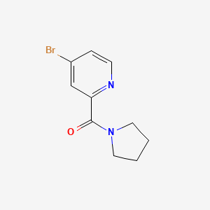 (4-Bromopyridin-2-YL)(pyrrolidin-1-YL)methanone