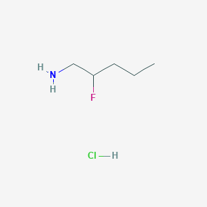 molecular formula C5H13ClFN B1484740 2-氟戊-1-胺盐酸盐 CAS No. 2098006-92-7