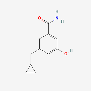 3-(Cyclopropylmethyl)-5-hydroxybenzamide