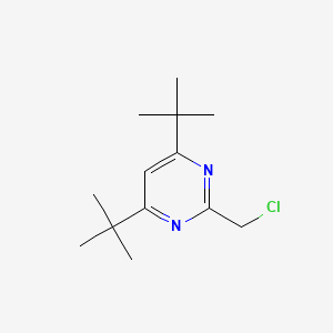 4,6-DI-Tert-butyl-2-(chloromethyl)pyrimidine