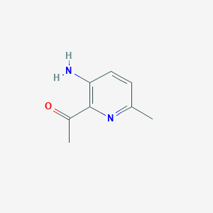 1-(3-Amino-6-methylpyridin-2-YL)ethan-1-one