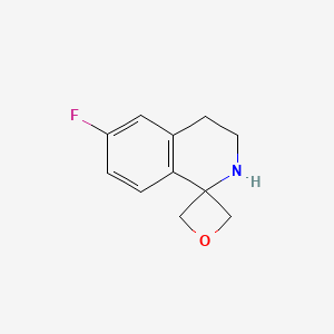 6-Fluoro-3,4-dihydro-2H-spiro[isoquinoline-1,3'-oxetane]