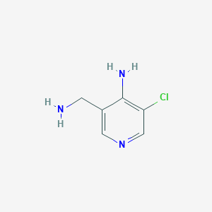 3-(Aminomethyl)-5-chloropyridin-4-amine