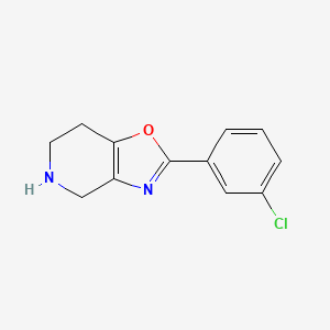 2-(3-Chlorophenyl)-4,5,6,7-tetrahydrooxazolo[4,5-C]pyridine