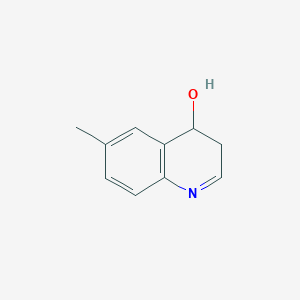 molecular formula C10H11NO B14847873 6-Methyl-3,4-dihydroquinolin-4-ol 