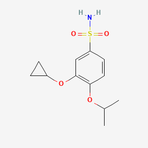 3-Cyclopropoxy-4-isopropoxybenzenesulfonamide