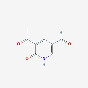 5-Acetyl-6-hydroxynicotinaldehyde