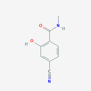 4-Cyano-2-hydroxy-N-methylbenzamide