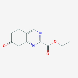 Ethyl 7-oxo-5,6,7,8-tetrahydroquinazoline-2-carboxylate