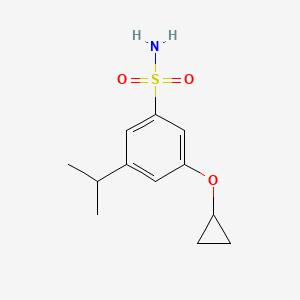 3-Cyclopropoxy-5-isopropylbenzenesulfonamide