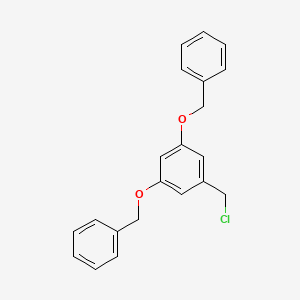 molecular formula C21H19ClO2 B14848496 3,5-Dibenzyloxybenzyl chloride 