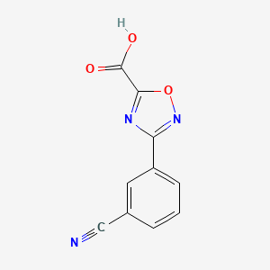 3-(3-Cyanophenyl)-1,2,4-oxadiazole-5-carboxylic acid