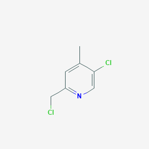 5-Chloro-2-(chloromethyl)-4-methylpyridine