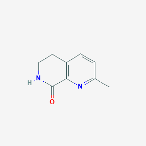 2-Methyl-6,7-dihydro-1,7-naphthyridin-8(5H)-one