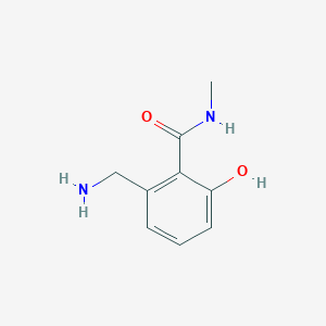 2-(Aminomethyl)-6-hydroxy-N-methylbenzamide