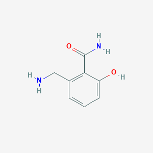 2-(Aminomethyl)-6-hydroxybenzamide