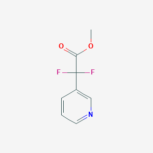 Methyl difluoro(pyridin-3-YL)acetate