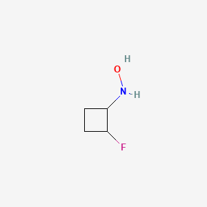 N-(2-Fluorocyclobutyl)hydroxylamine