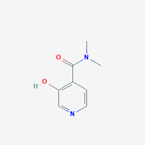 molecular formula C8H10N2O2 B14848790 3-Hydroxy-N,N-dimethylisonicotinamide 