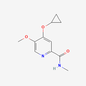 4-Cyclopropoxy-5-methoxy-N-methylpicolinamide