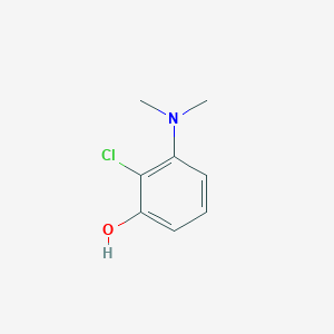 2-Chloro-3-(dimethylamino)phenol