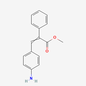 Methyl (E)-3-(4-aminophenyl)-2-phenylacrylate