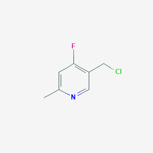 5-(Chloromethyl)-4-fluoro-2-methylpyridine