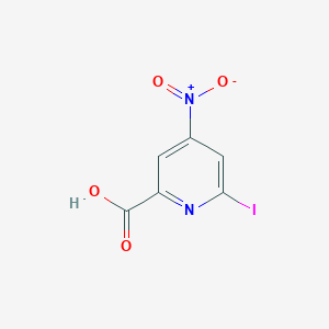 6-Iodo-4-nitropyridine-2-carboxylic acid