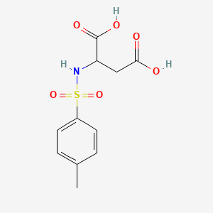 2-(4-Methylbenzenesulfonamido)butanedioic acid