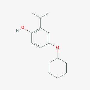 4-(Cyclohexyloxy)-2-isopropylphenol