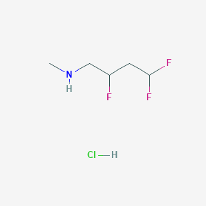 Methyl(2,4,4-trifluorobutyl)amine hydrochloride