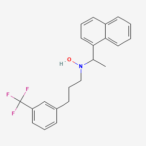 (alphaR)-N-Hydroxy-alpha-methyl-N-[3-[3-(trifluoromethyl)phenyl]propyl]-1-naphthalenemethanamine