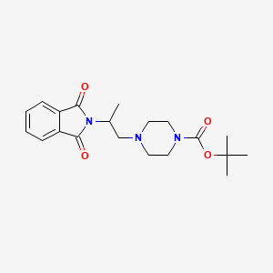 tert-Butyl 4-(2-(1,3-dioxoisoindolin-2-yl)propyl)piperazine-1-carboxylate