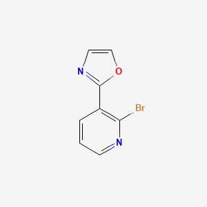 2-(2-Bromopyridin-3-YL)oxazole