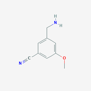 3-(Aminomethyl)-5-methoxybenzonitrile