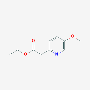 molecular formula C10H13NO3 B14849358 Ethyl (5-methoxypyridin-2-YL)acetate 