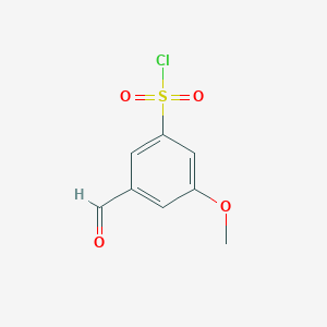 3-Formyl-5-methoxybenzenesulfonyl chloride