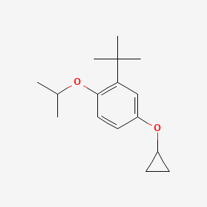 2-Tert-butyl-4-cyclopropoxy-1-isopropoxybenzene