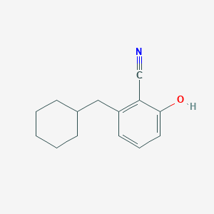 2-(Cyclohexylmethyl)-6-hydroxybenzonitrile