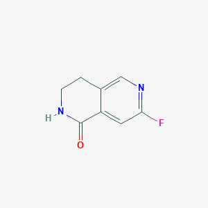 7-Fluoro-3,4-dihydro-2,6-naphthyridin-1(2H)-one