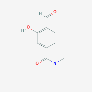 4-Formyl-3-hydroxy-N,N-dimethylbenzamide