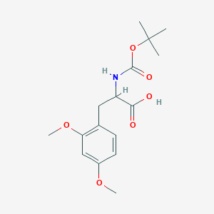 (2R)-3-(2,4-Dimethoxyphenyl)-2-[(tert-butoxy)carbonylamino]propanoic acid